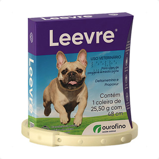Coleira Leevre 48 Cm Contra Leishmaniose, Pulgas e Carrapatos em Oferta na Shopee