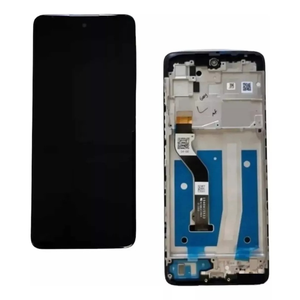Tela Frontal Touch Display Moto G60s Xt2133 Com aro