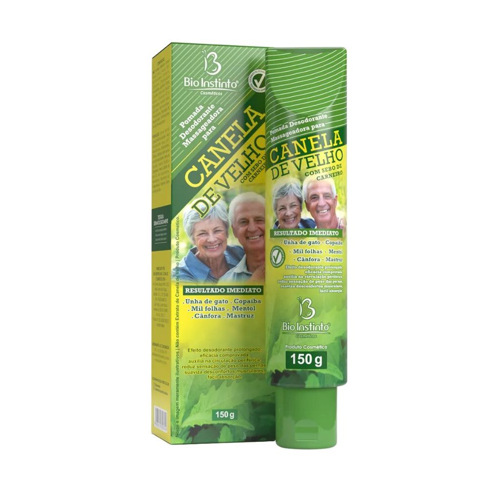 Canela de Velho 150g Bio Instinto em Oferta na Shopee