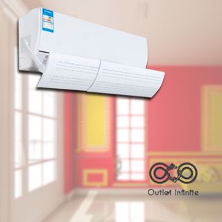 Defletor para Ar Condicionado Split Universal Ajustável em Oferta na Shopee