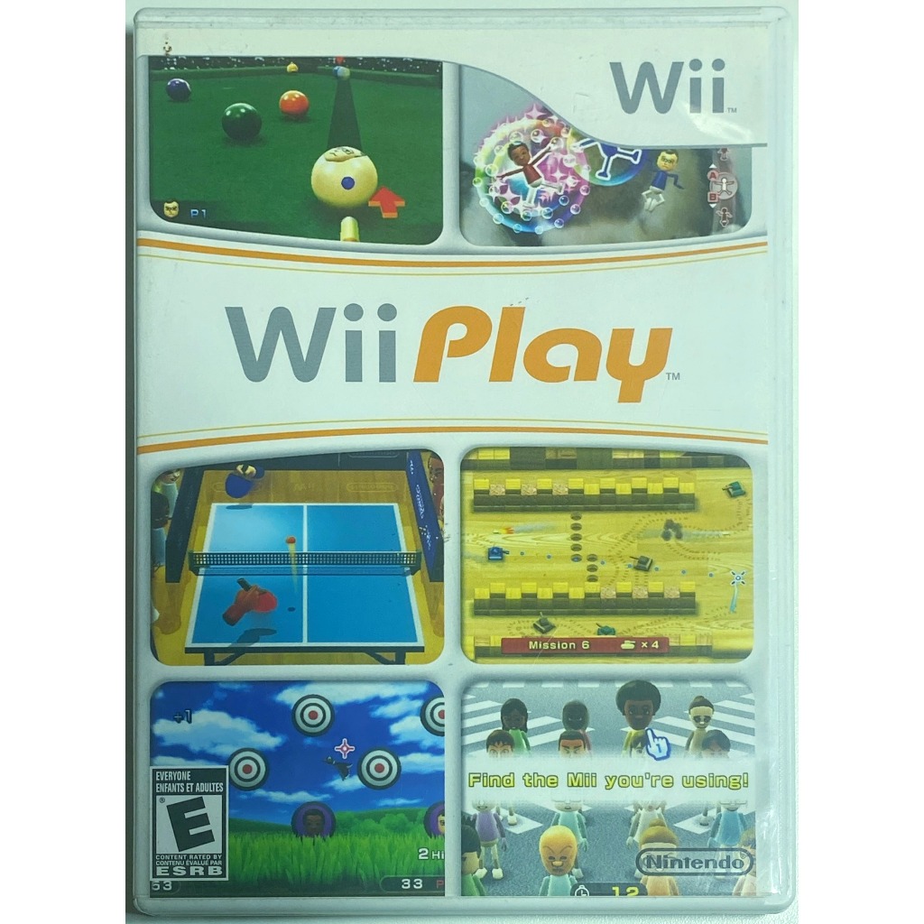 Wii play - Nintendo Wii - Original Mídia Física