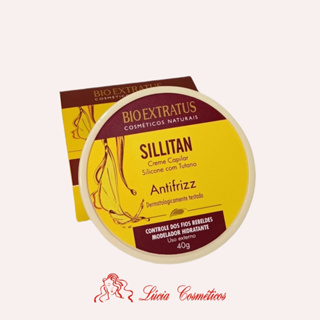 Pomada Capilar Creme Bio Extratus Sillitan Antifrizz 40g em Oferta na Shopee