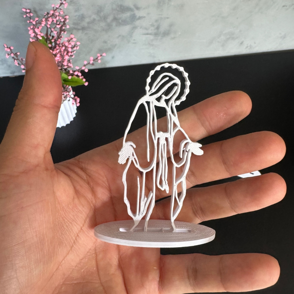 Kit Lembrancinha Nossa Senhora das Graças, Totem Santinha, Maria Missas Crisma — imagem 2 de 2