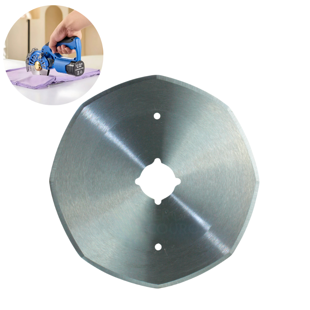 Disco Corte Oitavado Máquina Cortar Tecido 4,5 Pol Rcs-110B