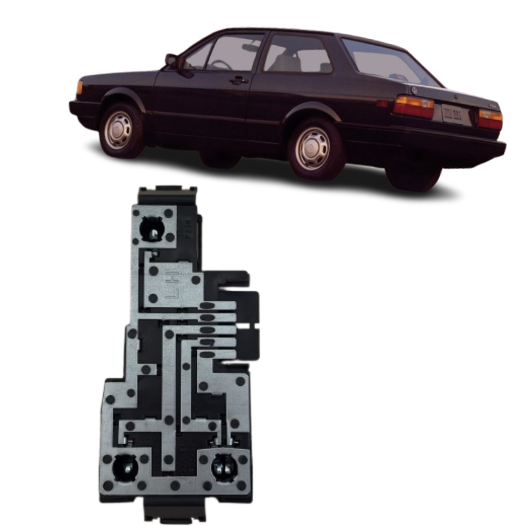 Circuito Soquete Lanterna Traseira Voyage 1991 1992 1993 1994