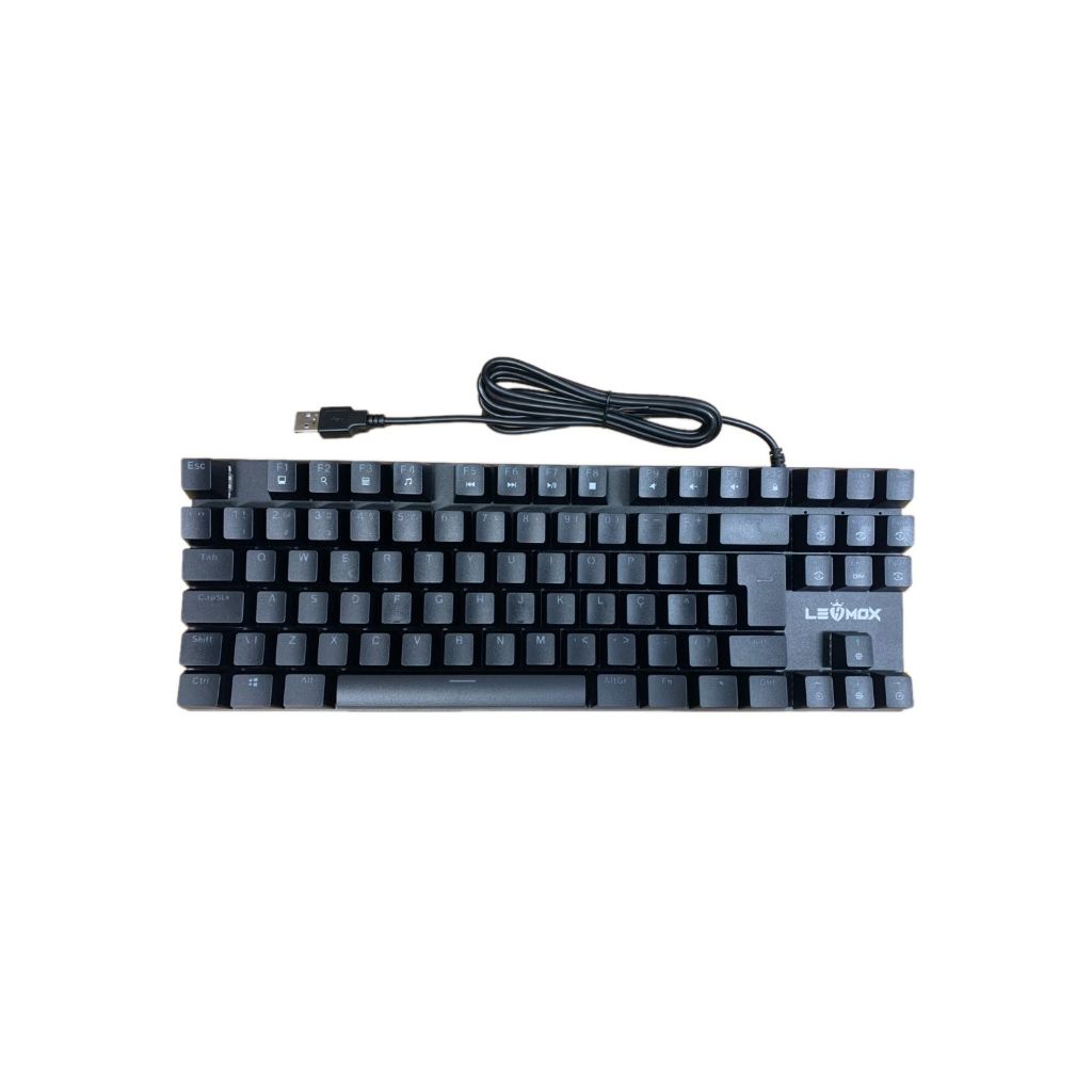 Teclado mecânico projetado para jogadores, switch azul T61 M8701 TE152 azul/vermelho LEY-2081 M6101