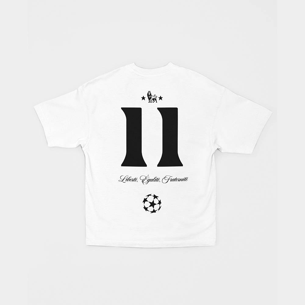 Camiseta Masculina "Liberté, Équalité, Fraternité" Time França Streetwear Worldwide Lions