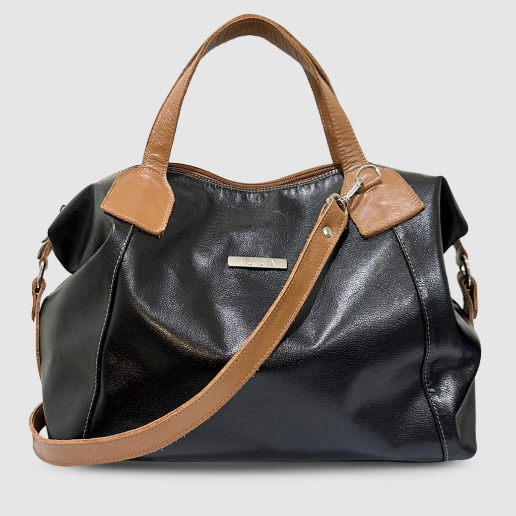 Bolsa Feminina Grande em Couro Legítimo Promoção em Oferta na Shopee