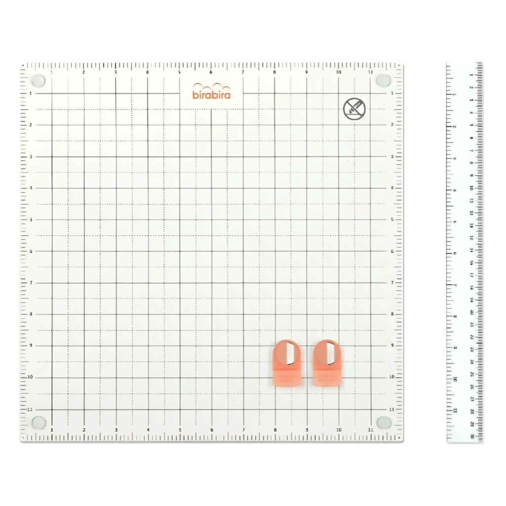 Base De Corte Quadrada Com Imã 30cm Para Artesanato De Corte