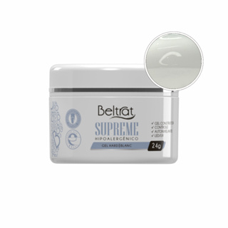 Gel Supreme Hard Blanc 24g Beltrat/ Alongamento de Unhas Artificiais em Oferta na Shopee