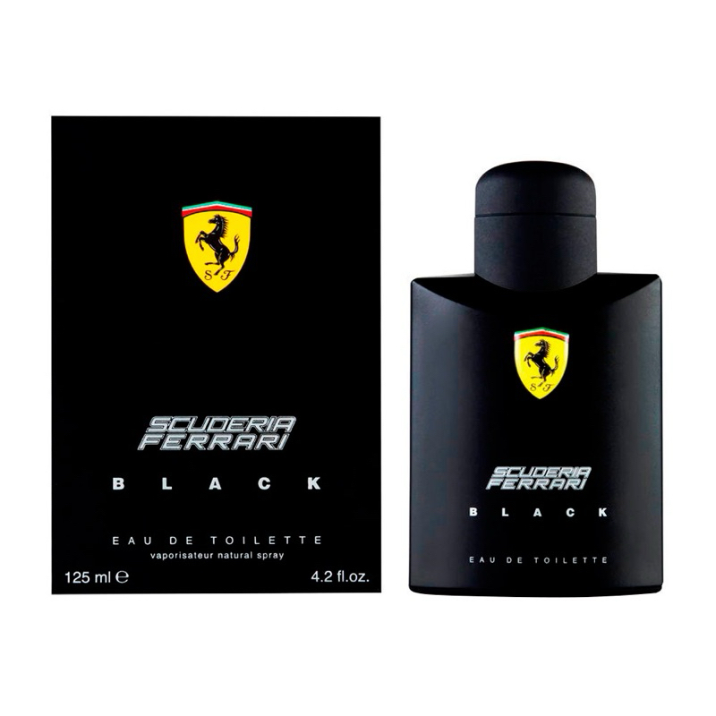 Perfum Ferrari Scuderia Black EDT Masculino 125ml