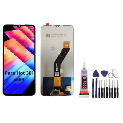 Frontal Tela Display Touch Para Infinix Hot 30i X669 Sem Aro