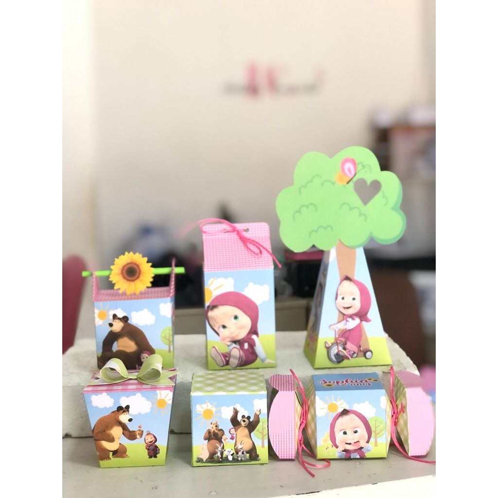 Kit Clássico Masha e o Urso | Kit Basico Masha e o Urso