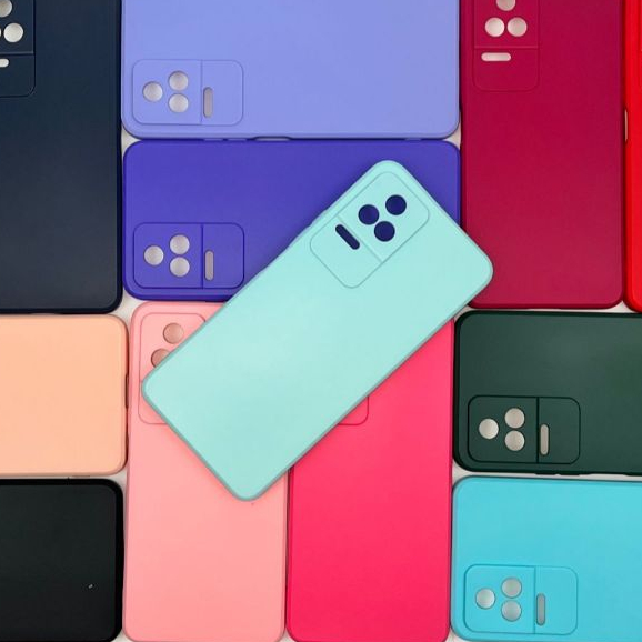 Capa de Celular Para Xiaomi Redmi K40S Silicone Proteção de Câmera Interior Aveludado Macia TPU