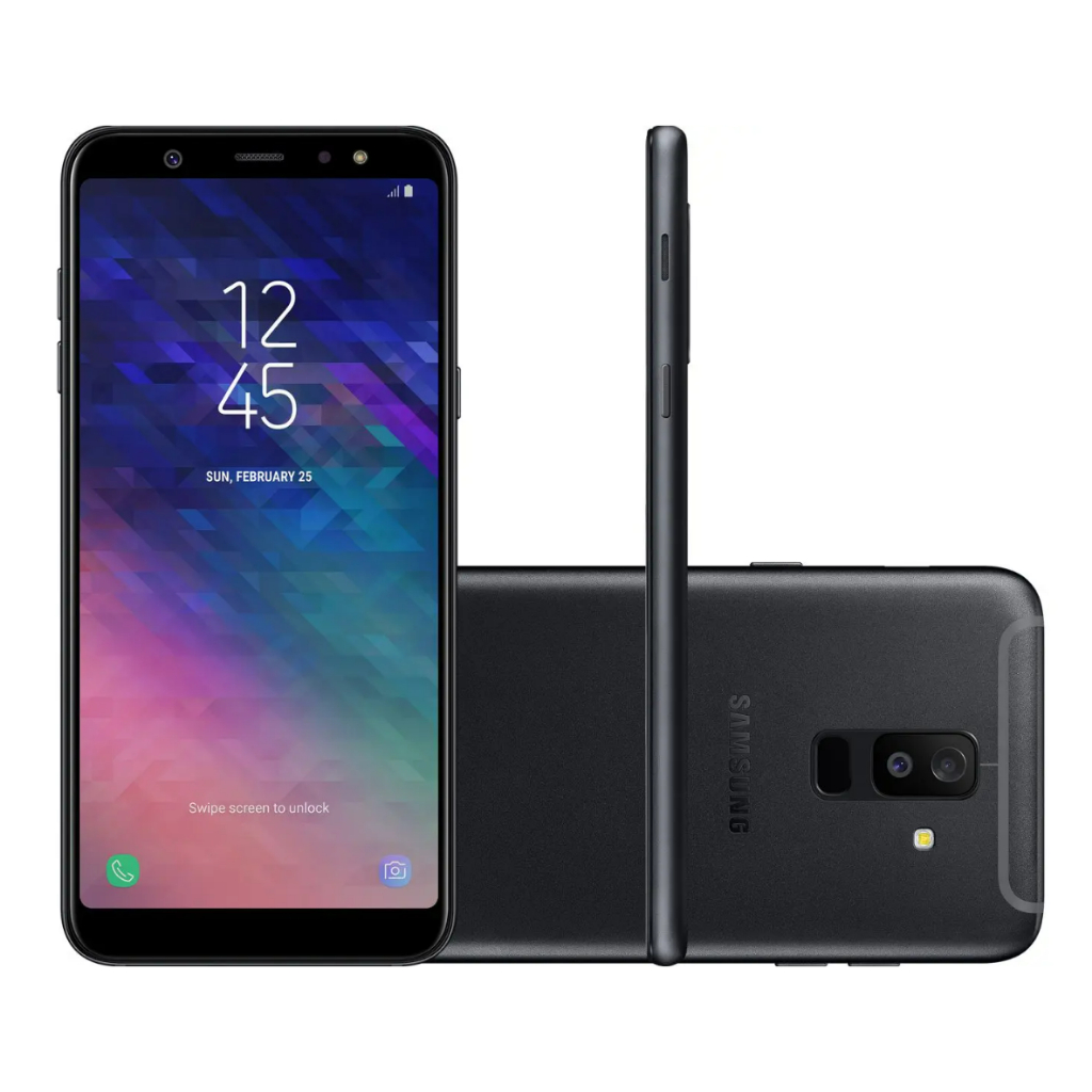 Smartphone Samsung Galaxy A6+ 2018 64GB Tela 6.0 3GB RAM Dual Chip Octa-Core - Exposição