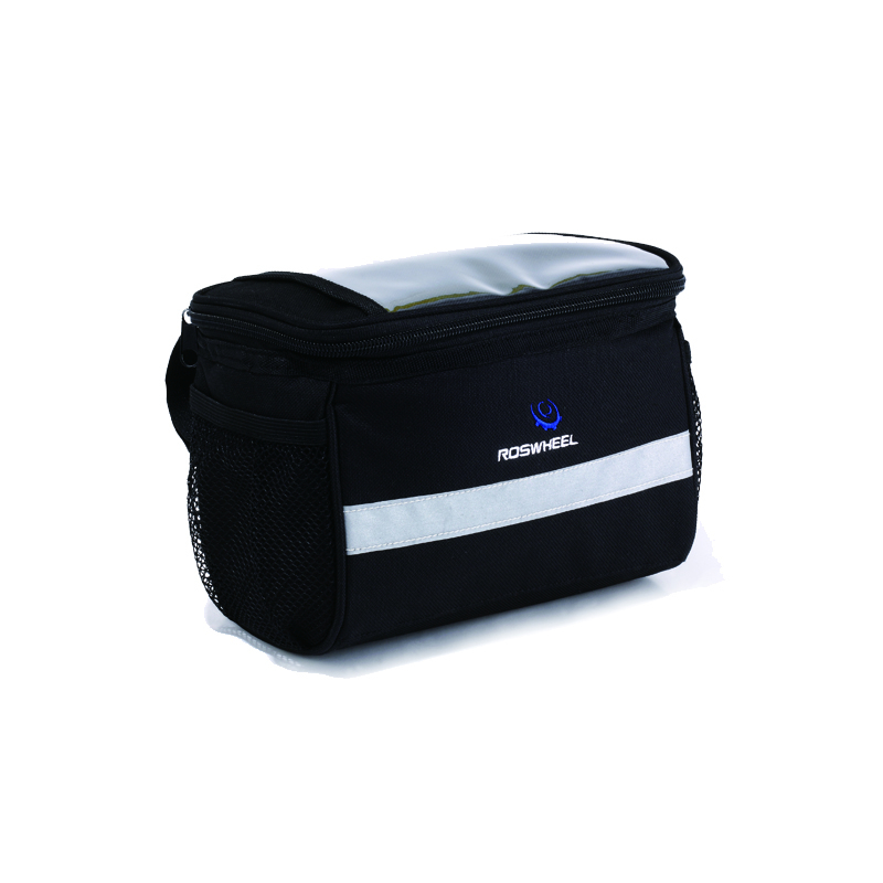 Bolsa dianteira para bicicleta, bolsa de guidão, ROSWHEEL, 20CM - cód.07 OBS.