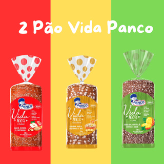 2 PÃO VIDA 100% 380G OU SORTIDOS em Oferta na Shopee