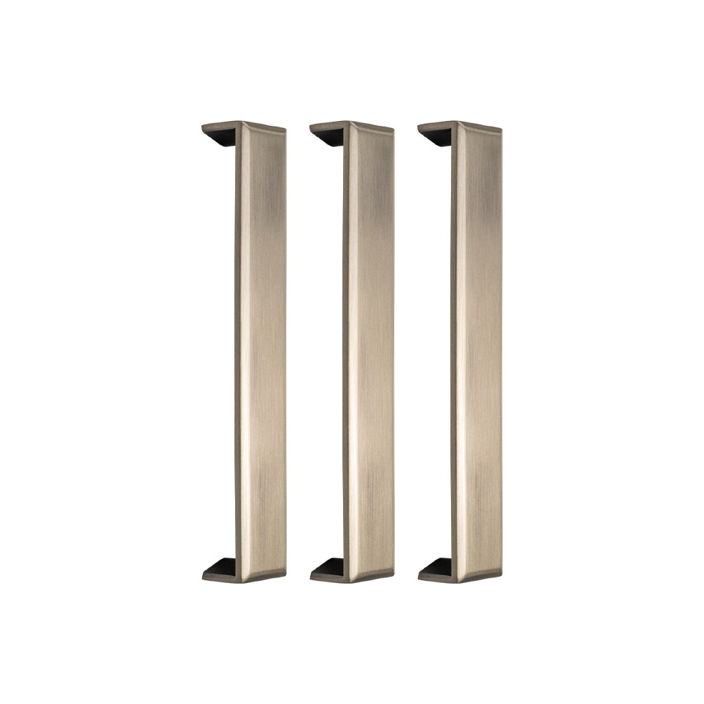 3 Uni Puxador Gaveta Porta Armario Escritorio Rivera 19,2cm