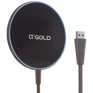 Carregador Sem Fio Indução Magnético 20w Turbo Ultra Rápido Cor Preto — imagem 1