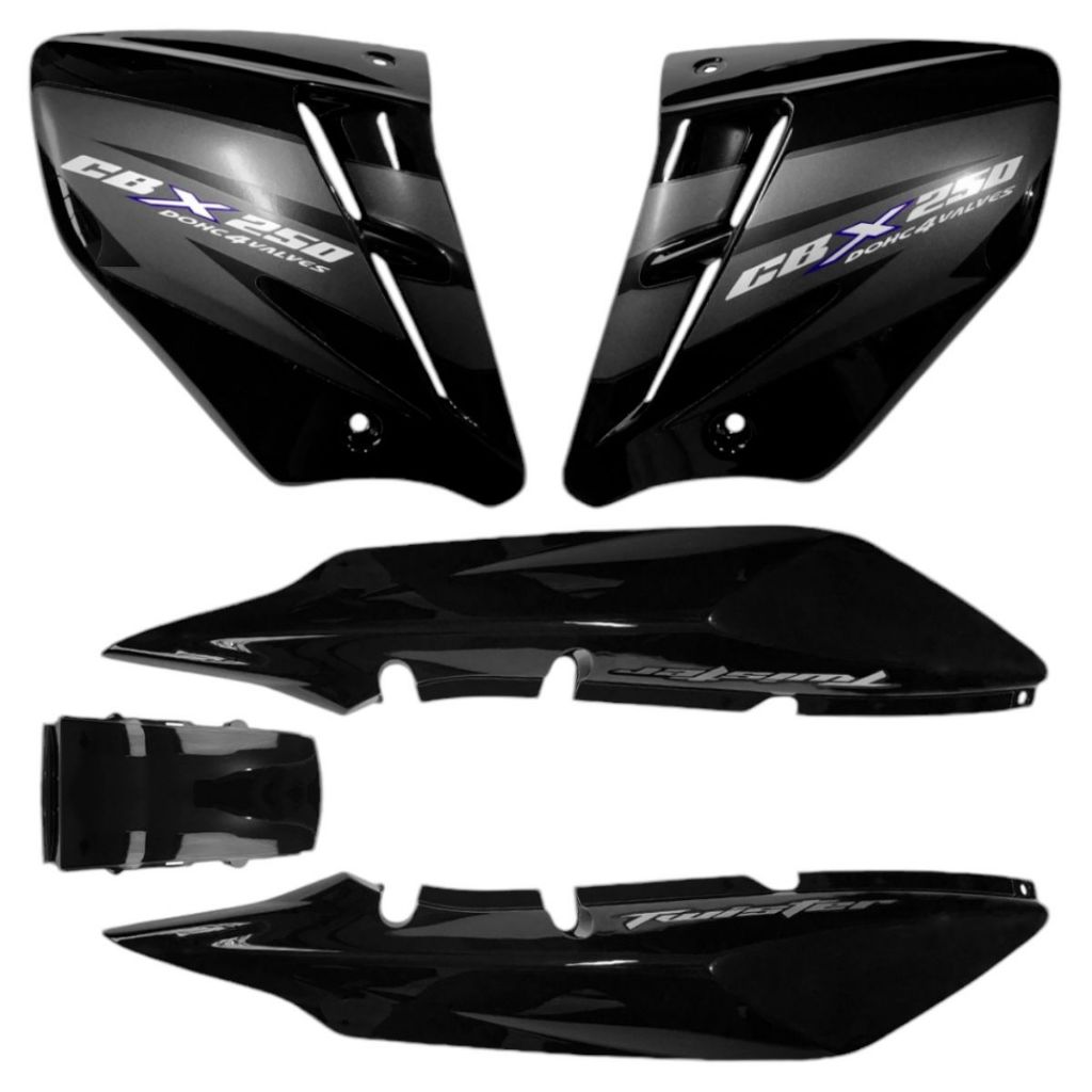 CARENAGEM TRASEIRA RABETA ASA TANQUE CBX 250 preta 2008
