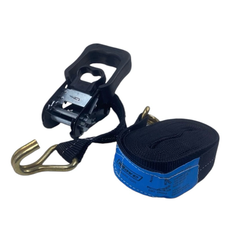 Cinta C/ Catraca Para Amarrar Carga 35mm X 5,5 Mts - 1500kg
