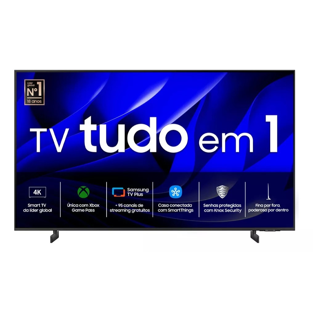 Smart Tv 43" Samsung Crystal Uhd 4k 2024 AirSlim Processador Crystal 4k - DU800043