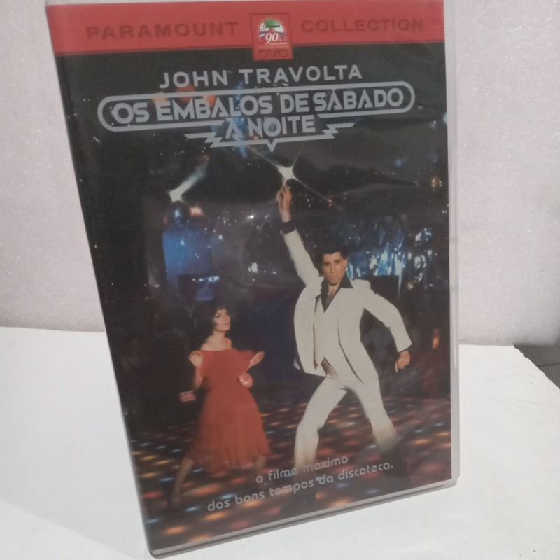 DVD JOHN TRAVOLTA OS EMBALOS DE SABADO A NOITE -FILME