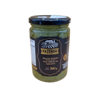 Doce de Mamão Ralado Zero Açúcar, Fazenda de Minas 390 gramas em Oferta na Shopee