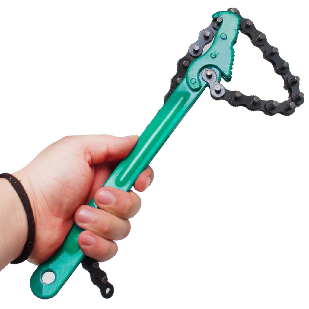 Chave Saca Filtro De Óleo Troca C/ Corrente Profissional Automotivo em Oferta na Shopee