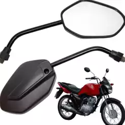 Retrovisor Mini Cg Fan Titan 125 150 160 Start 160 Par