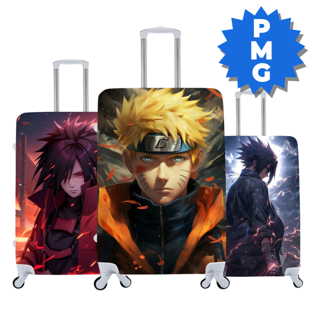 Capa De Mala Naruto Protetora Elastica para 10kg 23Kg ou 32Kg (02)