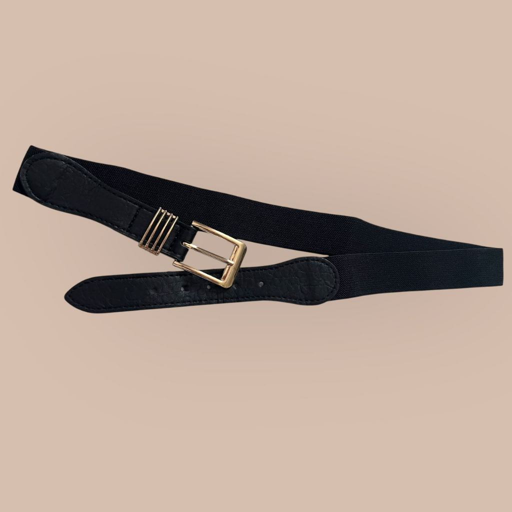 Cinto Elástico Simples Retro Coreano Feminino Tendência Estudante Harajuku Fashion Commuter