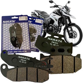 Kit Pastilha De Freio Xtz Lander 250 2020 2021 2022 2023 2024 Dianteira e Traseira em Oferta na Shopee
