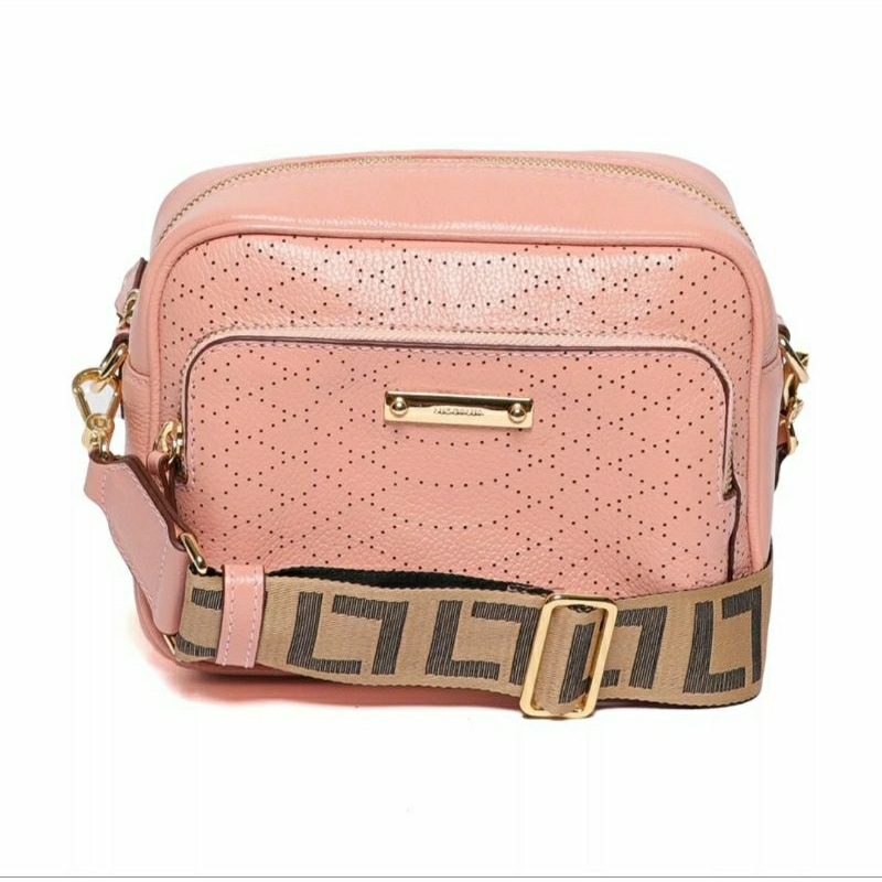 Bolsa Pequena Luz da Lua em couro Tiracolo