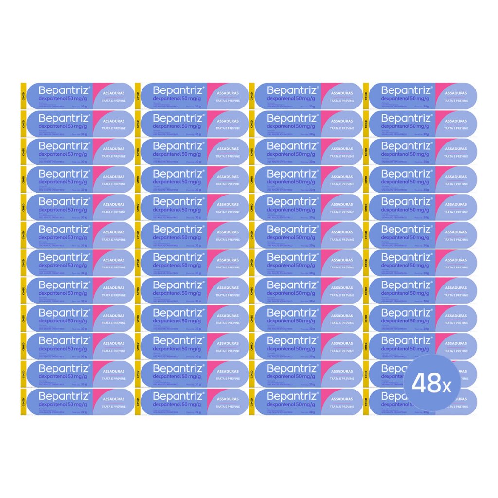 Kit 48 Bepantriz Pomada Assaduras 30g em Oferta na Shopee