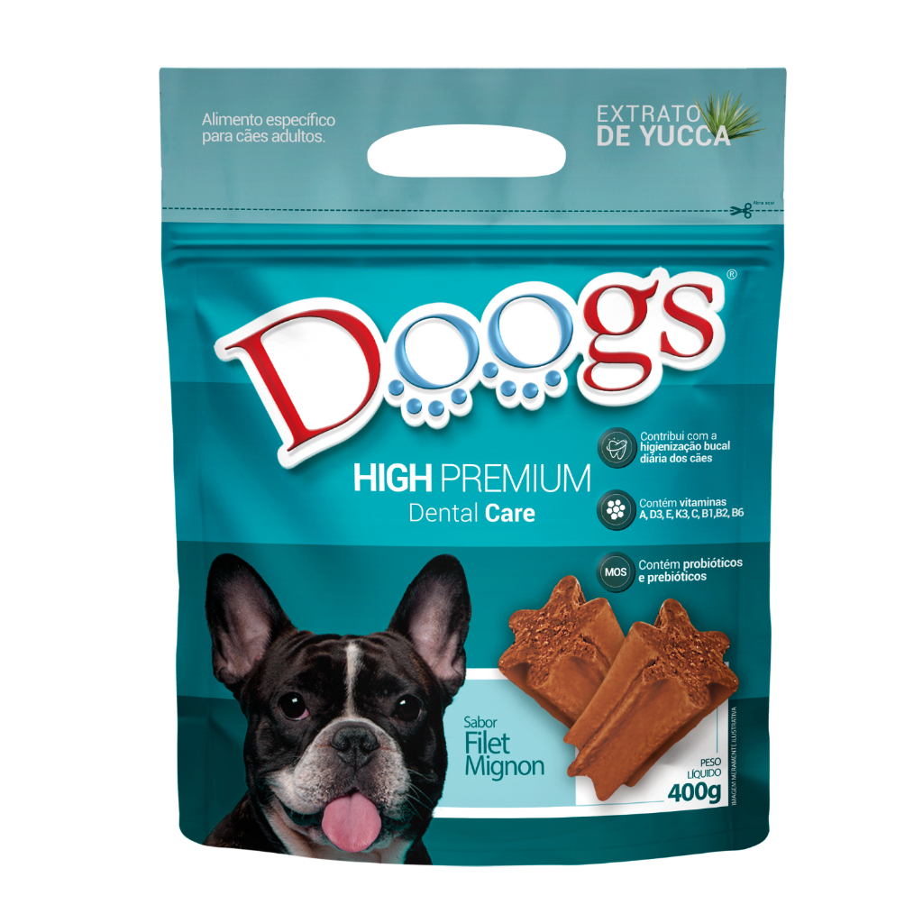 Petisco Bifinhos Pet Dental Care Filet Mignon Para Cães 400g