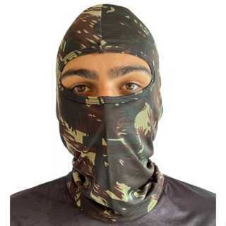A MELHOR TOUCA NINJA BALACLAVA CAMUFLADA TECIDO FLEXIVEL  E RESPIRAVEL COM COSTURA REFORÇADA PROTEÇÃO FRIO E CALOR em Oferta na Shopee
