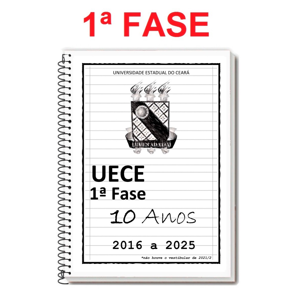 UECE - 1ª FASE 2025 - Caderno de Provas + Gabarito