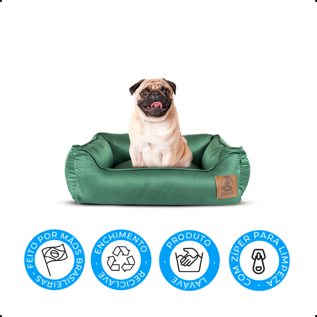 Cama Basic Colchonete Cachorro E Gato Caminha Pet 58x48, Diversos Tamanhos e Cores! Melhor Preço BR