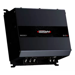Módulo Amplificador Soundigital SD3000.1 EVO6 3000W 1 canal lançamento em Oferta na Shopee
