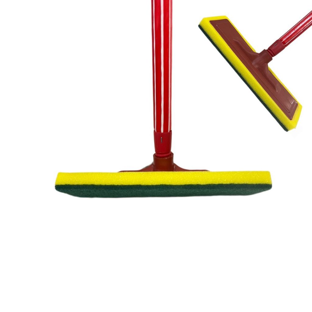 kit com 2 unidades lava azulejo com cabo grande esponja piso azulejo