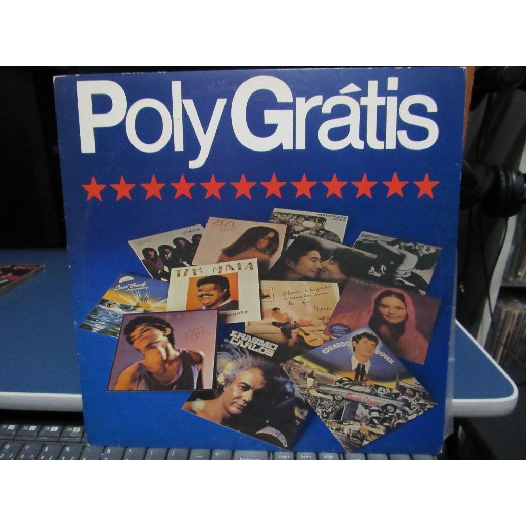 Disco Vinil Lp Polygratis - Disco Promocional - Invendável - 1984 *Raro* Scorpions Tim Maia