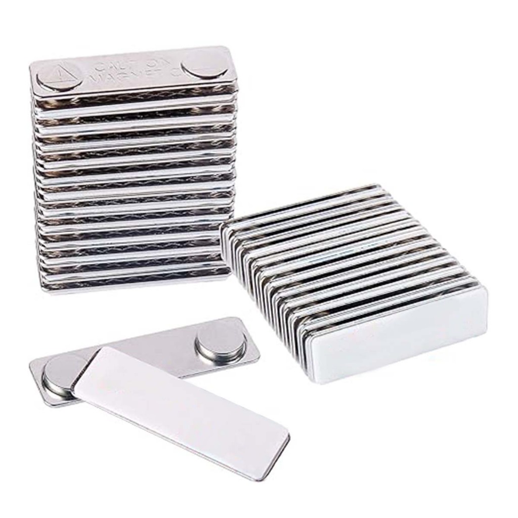 Ímãs para crachás, suportes magnéticos para crachás, conjunto de 20 em Oferta na Shopee