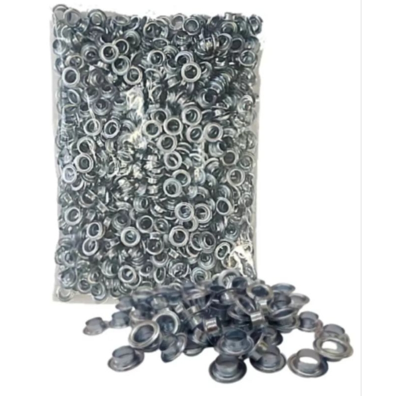 Ilhos gm 04 para ilhoseira uso em cartonagem, toldos, capas para piscina