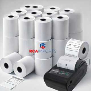 Bobina Térmica 58mm  mini impressora em Oferta na Shopee