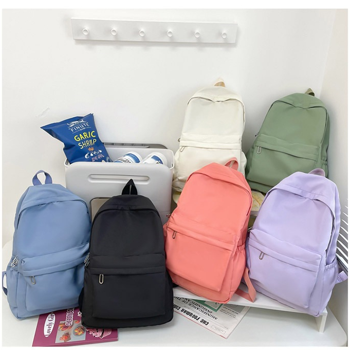 🎄Mochila Unissex De Grande Capacidade Com Vários Compartimentos Para Campus Bolsa Escolar À Prova D'Água Para Computado