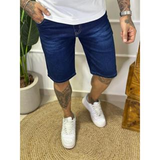 Bermudas jeans Lisas bermuda Lisa Masculina vários modelos e lavagem Ótima Qualidade em Oferta na Shopee