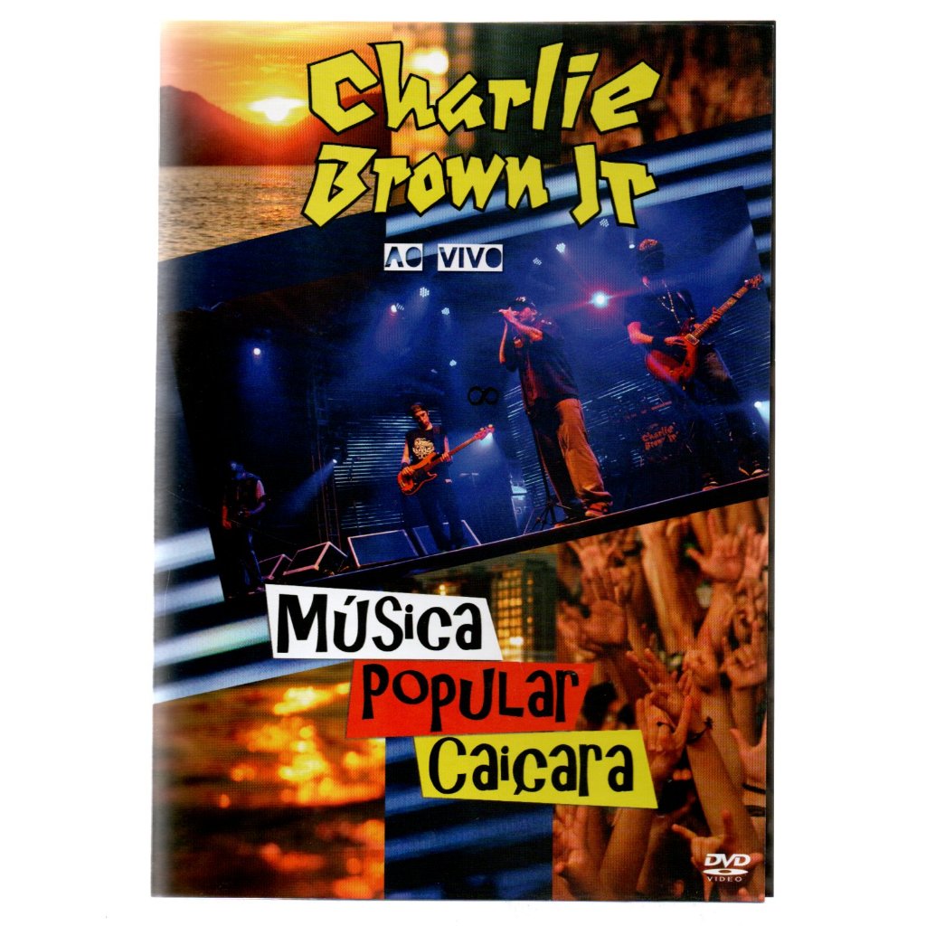 Dvd Charlie Brown Jr. - Música Popular Caiçara