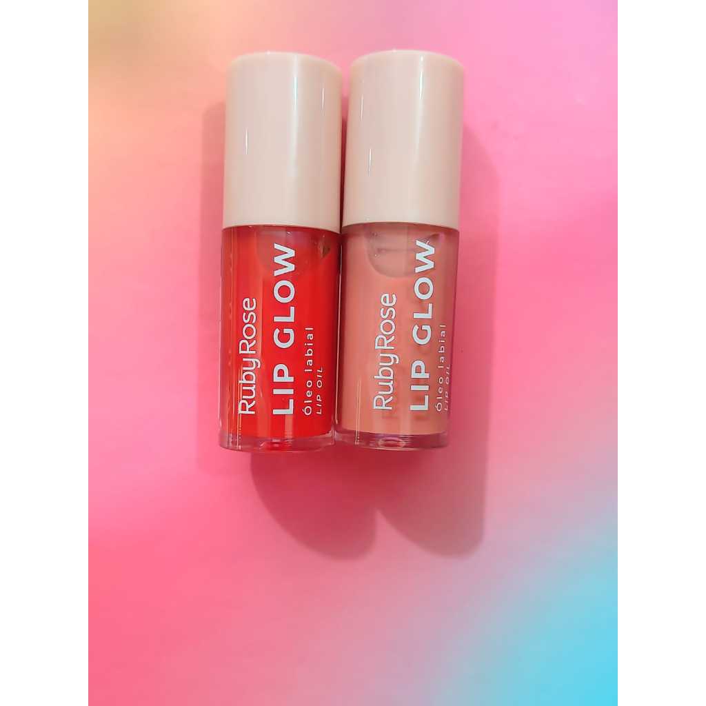 Lip Glow Óleo Labial Ruby Rose Linha Rosa HB L6502