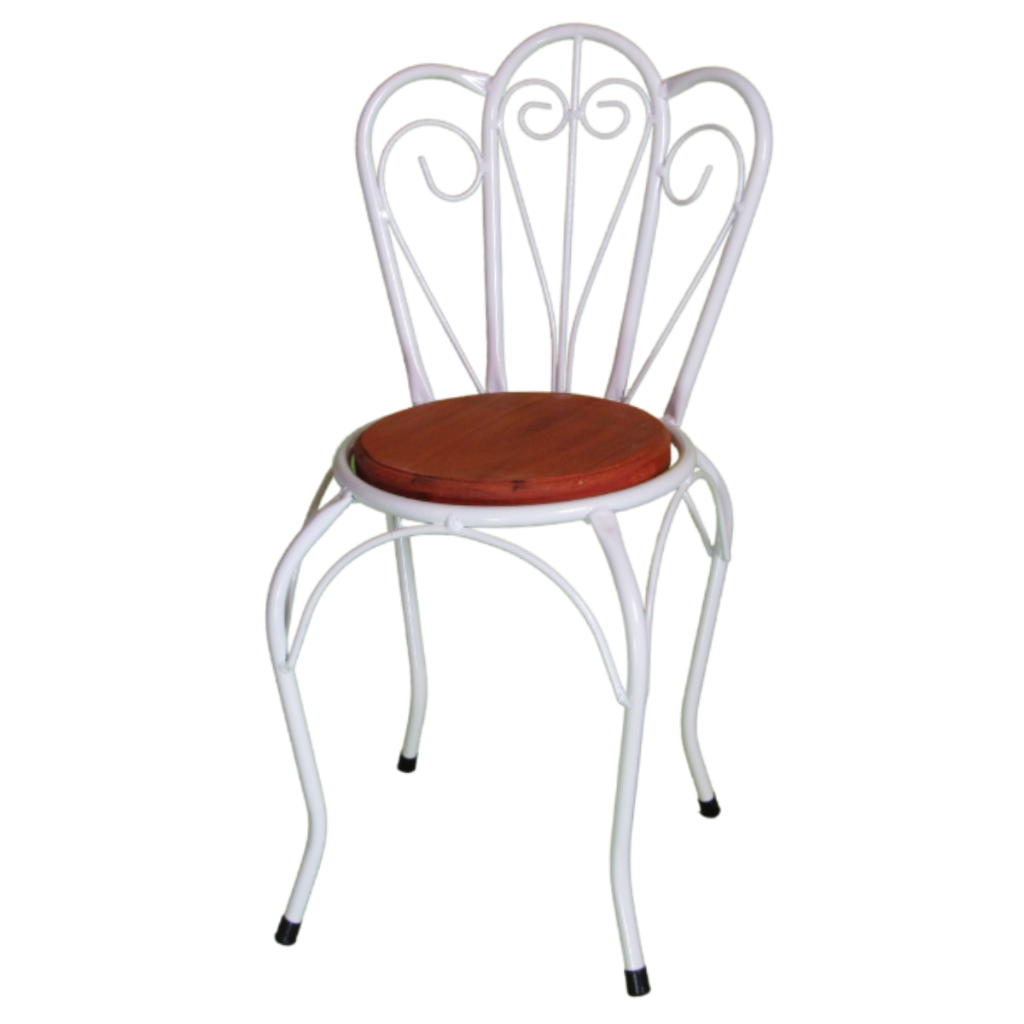 Cadeira Infantil Assento Em Madeira E Ferro Peças Coloridas Diferentes Cores Para Meninos E Meninas em Oferta na Shopee